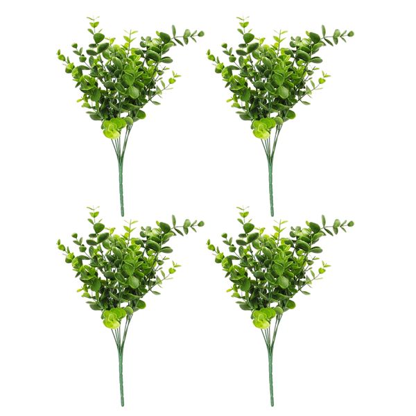 Beautiful Artificial Eucalyptus Leaf Bunch - 50cm - 2 Pack