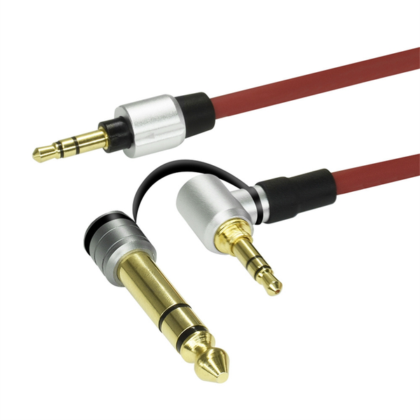 3.5mm Audio Extension Cable for 3.5mm Jack Device Red