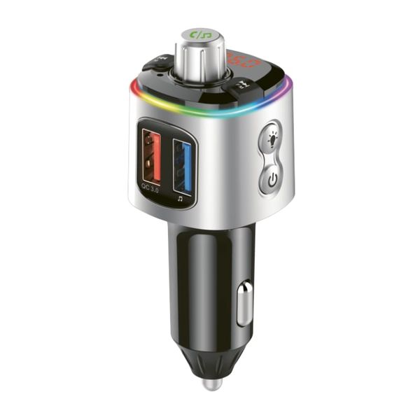 Gizzu Bluetooth Piston Handsfree FM Transmiiter + Dual USB Charger