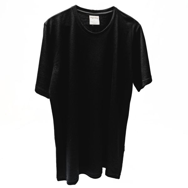 100% Cotton 180gsm - Short Sleeve T-shirt - Black