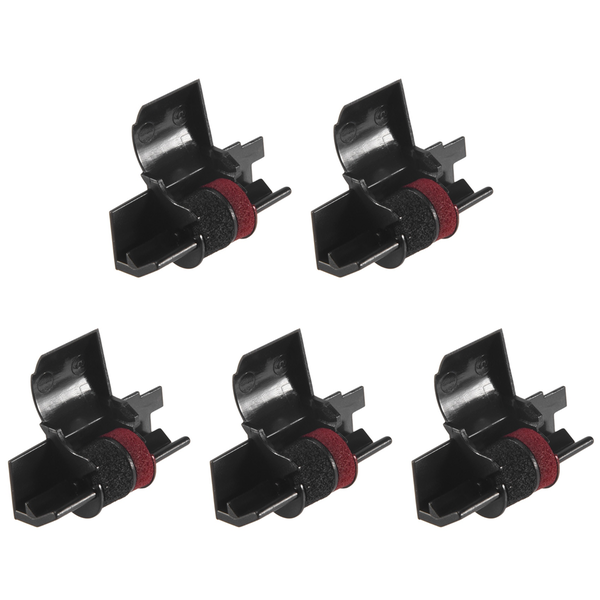 IR-40T (5 Pack)Calculator Printer Ribbons Ink Roller - Black &amp; Red