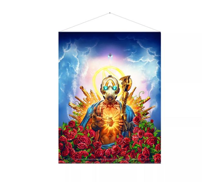 Official Borderlands 3: Wall Scroll "Bandit Key Art