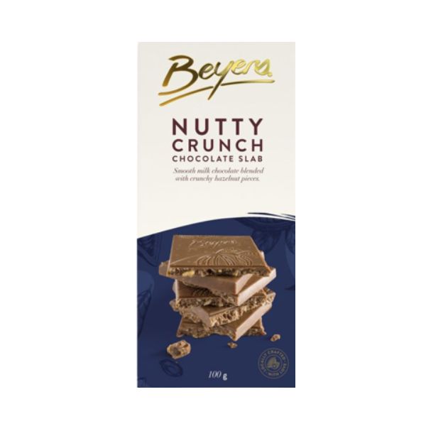 Beyers Nutty Crunch Chocolate Slab - 100g