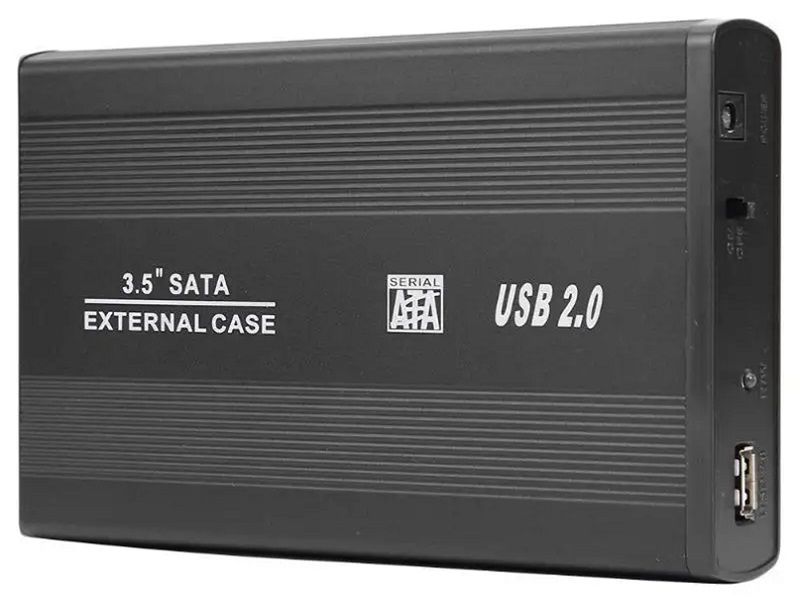 ZATECH 3.5 HDD Enclosure USB 2.0 SATA - External Storage Solution