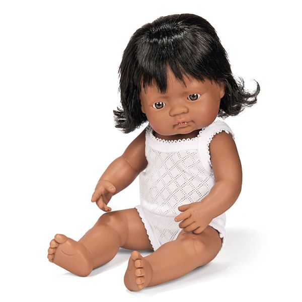 Miniland Dolls (Baby Indian Girl) 38cm