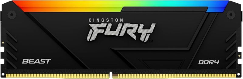 Kingston Fury Beast RGB 8GB 3600MT/s DDR4 CL17 DIMM Computer Memory