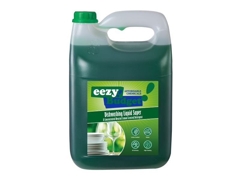 Eezy Budget Dishwashing Liquid Super 7.5% 4x5l