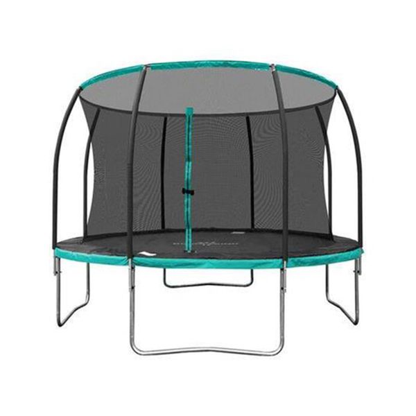 14Foot Trampoline Combo Set With Safety Net - 3 Pole Enclosure