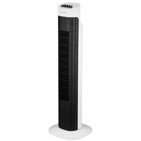 Elektra 45W Oscillating Tower Fan with 3 Speed Control and Portable Design Image