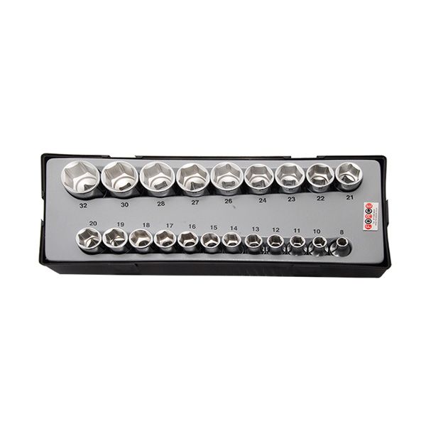 Force 21 Pce 1/2" Dr Loose Socket Set