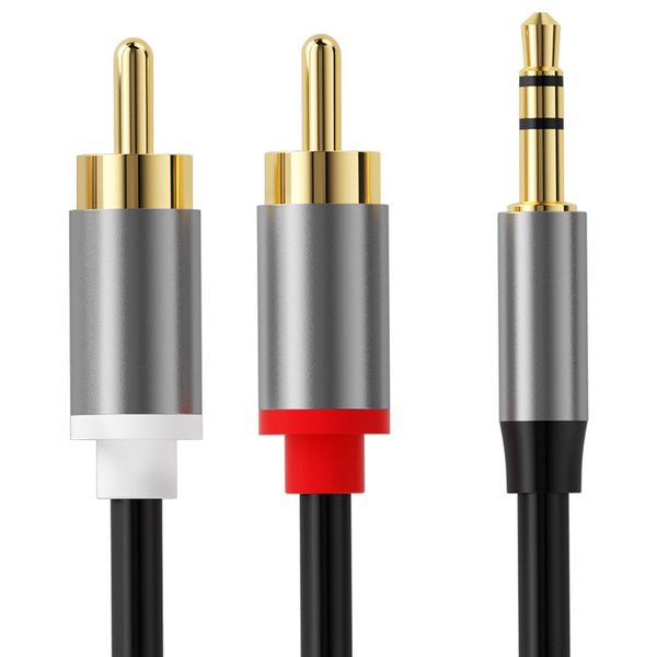 3.5mm to RCA Audio AUX Stereo Y Splitter Cable, 3.5 MM Convert to RCA Cable