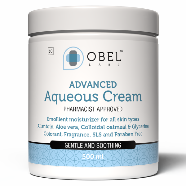 Obel Advanced Tissue Oil Aqueous Cream 500ml | Emollient Moisturizer