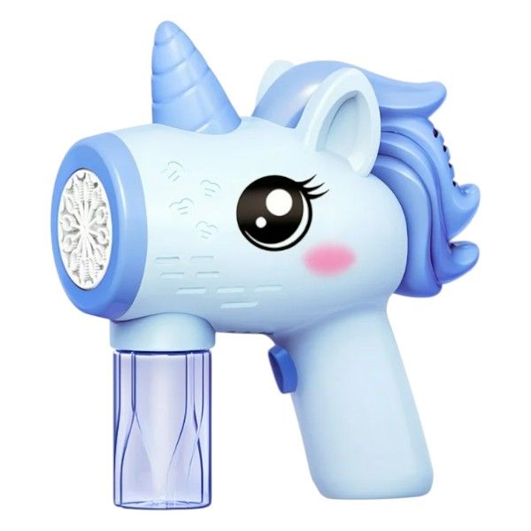 Magical Unicorn Dreams Bubble Gun - Blue