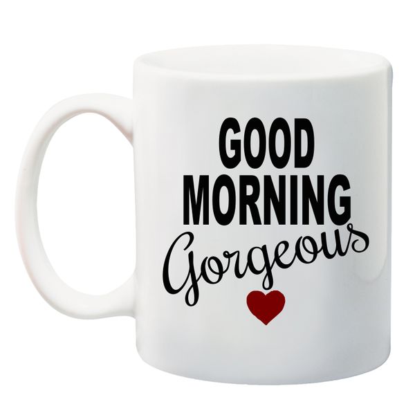 Qtees Africa - Good Morning Gorgeous mug