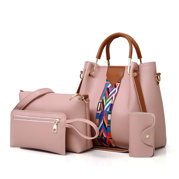 4-Piece Women's Fashionable &amp; Elegant Crossbody Handbag Set