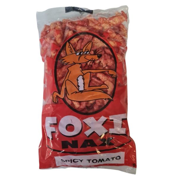 Foxi Nax Spicy Tomato Maize Chips 75g Pack of 40