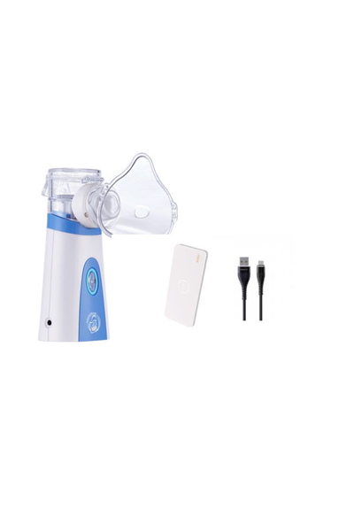 Portable Nebuliser Machine Mask Diffuser Kit &amp; Romoss Powerbank Combo