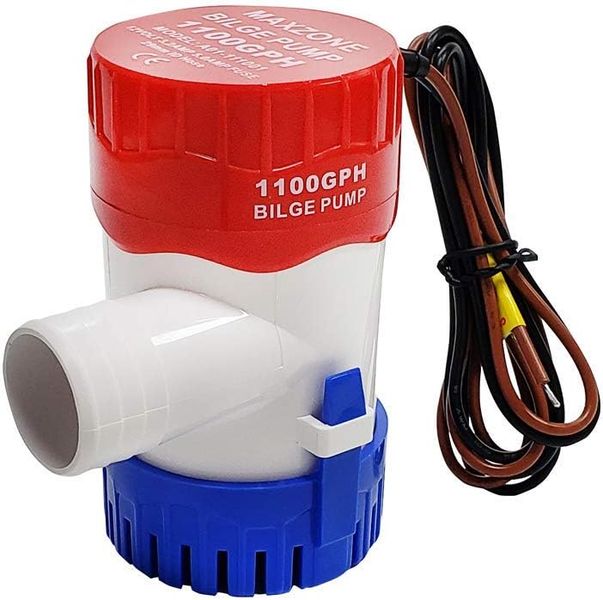 Submersible Bilge Water Pump 12v 1100gph Non-Automatic Electric Bilge Pump