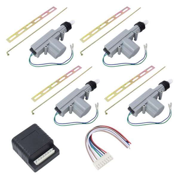 Universal Vehicle 4-Door Central Locking Security System with Short Harness