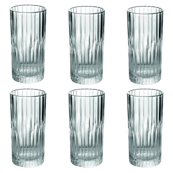 Duralex Manhattan Tempered Glass Hiball 305ml - Set of 6