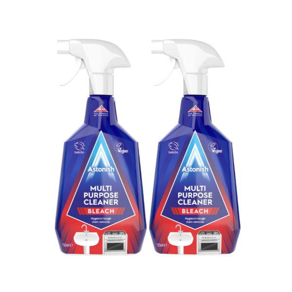 Multi Purpose Cleaner | Bleach | 750ml | Astonish | 2 Pack