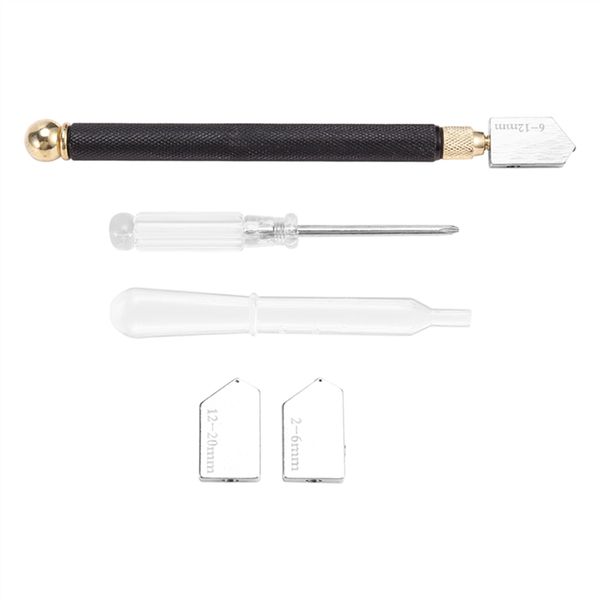 Upgrade Glass Cutter Tool Pencil Style Oil Feed Carbide Tip