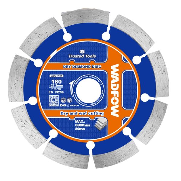 Wadfow - Diamond Cutting Disc for Concrete - 180mm