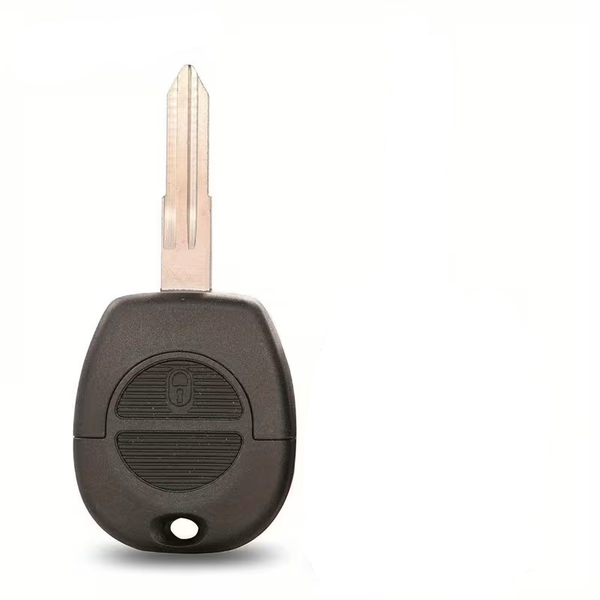 2 Button Key Shell Case NS11 With Uncut Blade Compatible with Nissan