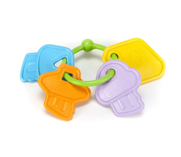 Green Toys - 100% Recycled Plastic Rattle Keys Teether