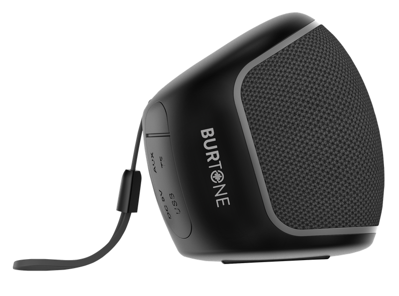 BURTONE Portable Bluetooth Speaker-Black