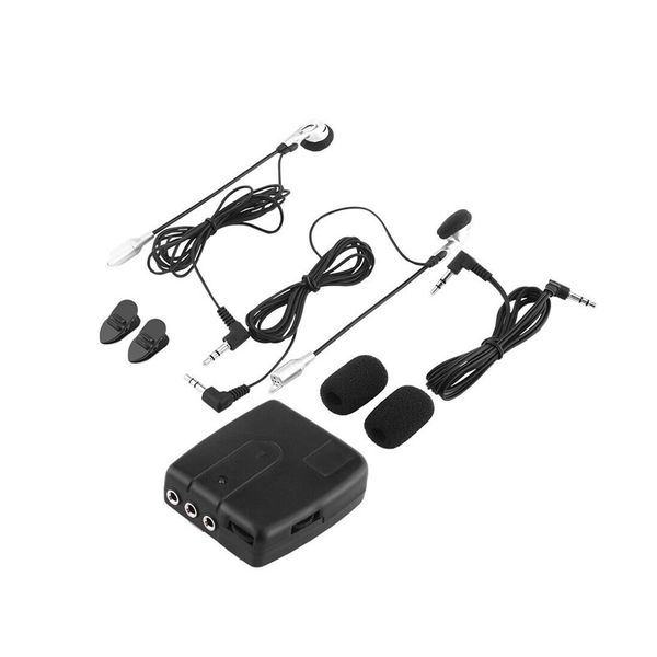 Motorcycle Bike Helmet 2-way Intercom Headset Communication System