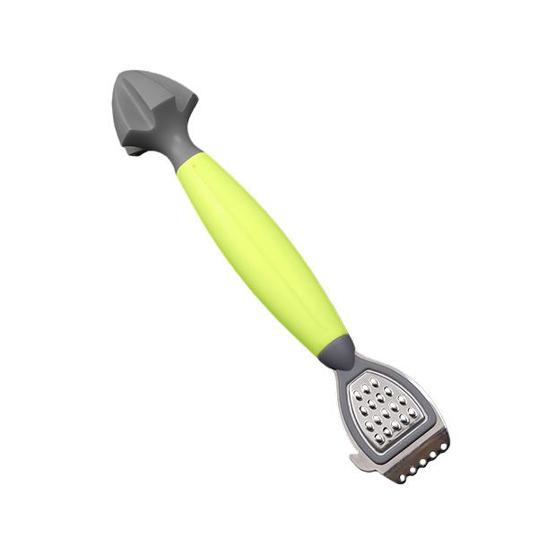3-in-1 Stainless Steel Lemon Zester and Juicer with Bottle Opener