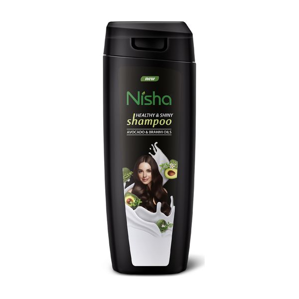 Nisha Healthy &amp; Shiny Shampoo with Avocado &amp; Brahmi Actives