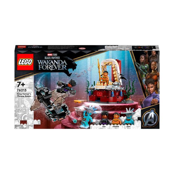 LEGO® Marvel King Namor’s Throne Room 76213 Building Toy Set (355 Pieces)