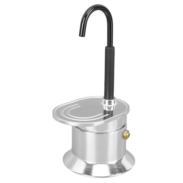 Single Cup Aluminum Moka Pot For Travel - 50ml