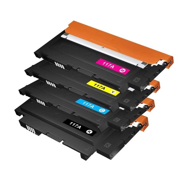 INKWAREHOUSE Compatible with HP 117A # 117A/117/117A Colour-Multipack