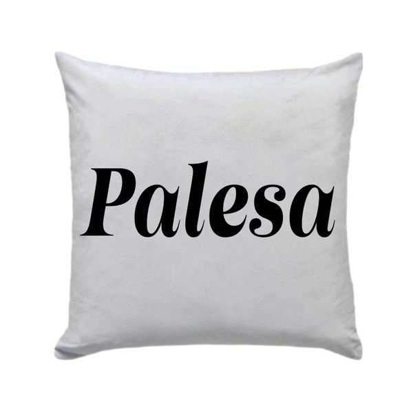 Palesa - Cushion/Pillow With Vinyl Letters Gift/Present - 30 x 30cm