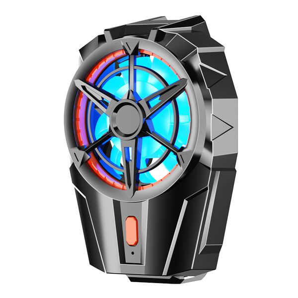 Phone Cooler X52 with Built-in Battery &amp; LED Cooling Fan