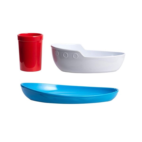 Fred Childrens Dinner Set Tug Bowl