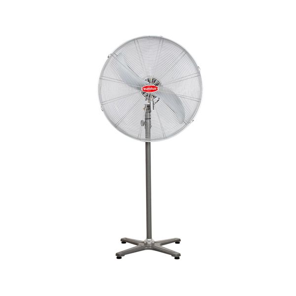 Eurolux - Hurricane Standing Fan 26' 3 Speed Silver
