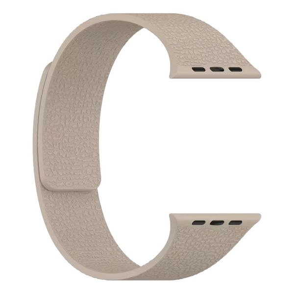 Lychee Magnetic Silicone Band compatible with Apple Watch 42/44/45/46/49mm
