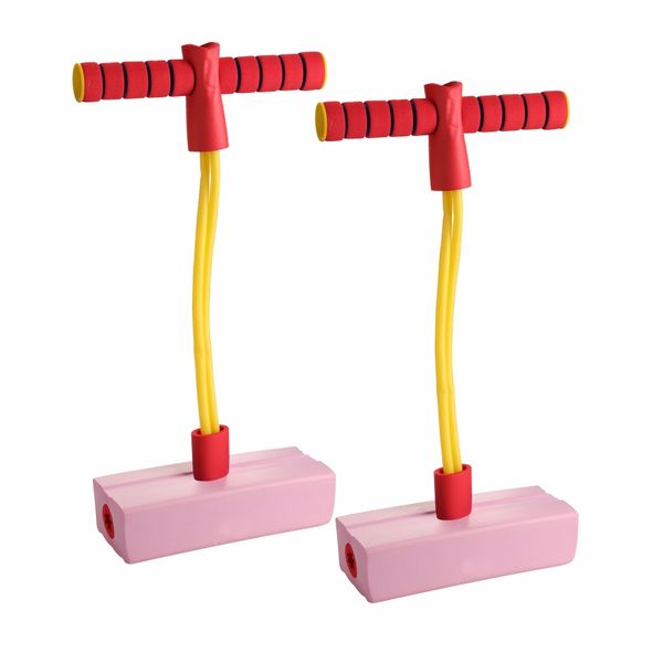 i-Play Pogobouncer Pink x2 | Outdoor Jumping Toy