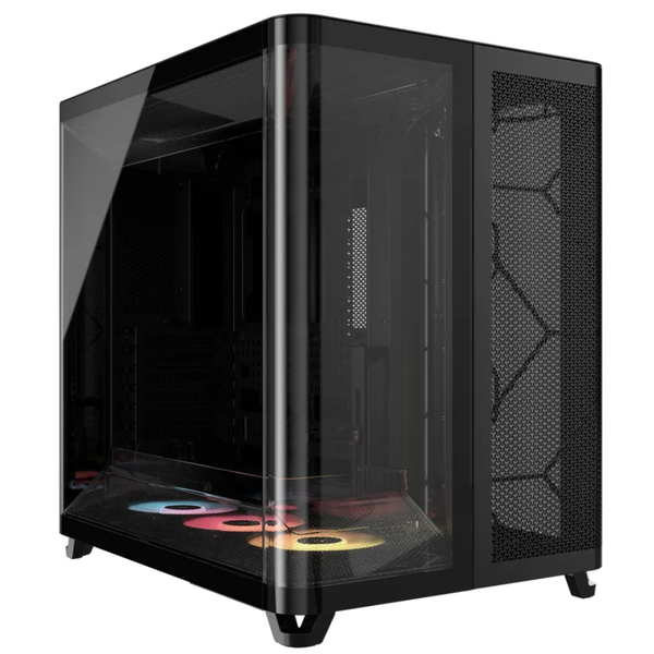 Corsair AIR 5400 RS-R ARGB Triple Chamber Mid-Tower PC Case Black