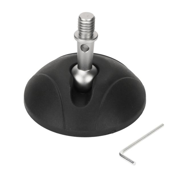 3/8" Anti-Slip Rubber Foot Pad 68mm Diameter