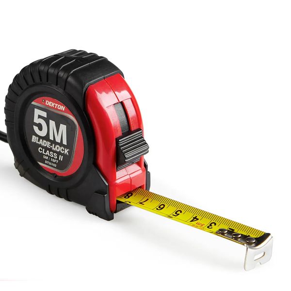 Dekton 5m x 19mm Hard Case Tape Measure