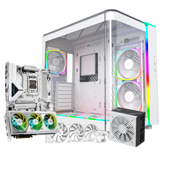 CustomBeast White Knight Gaming Desktop