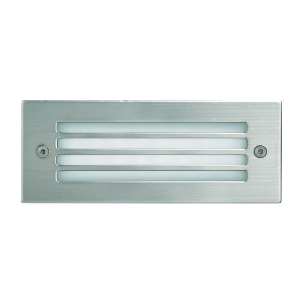 Radiant - Foot Light Outdoor Recess Grid S/Steel