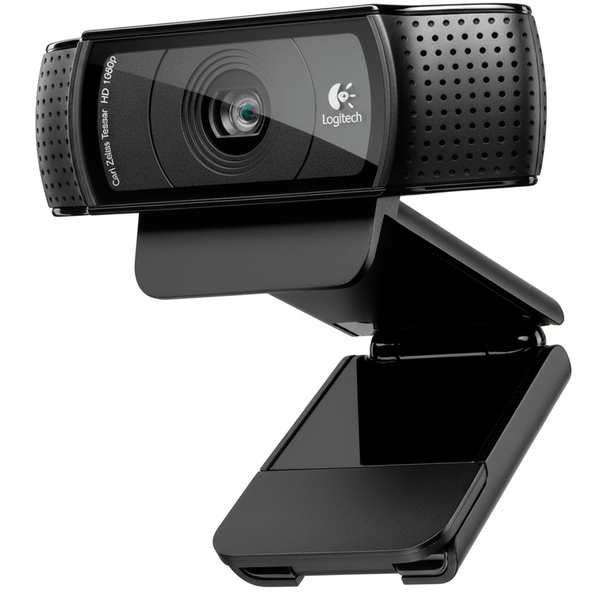 Logitech Full HD 1080p Webcam with Dual Microphones