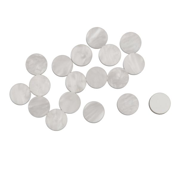 18 Pieces Pool Table Marker Dots Professional Snooker Spot Club Pub Home