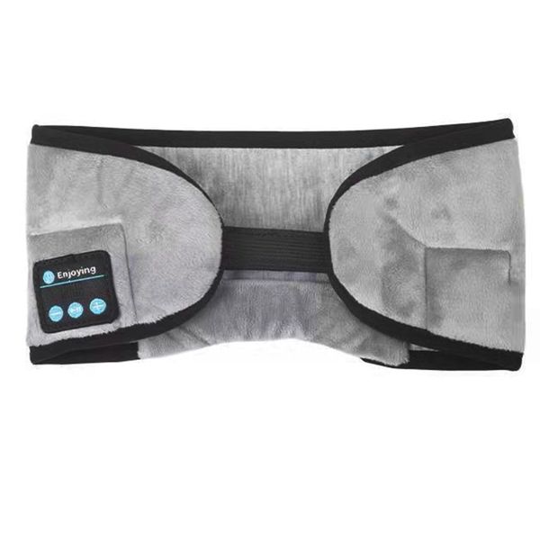 Bluetooth 5.0 Sleep Mask Light Blocking Music Pad Grey